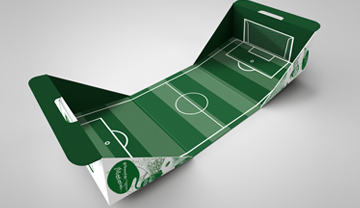 EASTERNPAK collaborates with Daily Food Company and develops an innovative football-themed combo box for their brand Maestro Pizza.